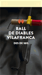 Mobile Screenshot of diablesdevilafranca.org